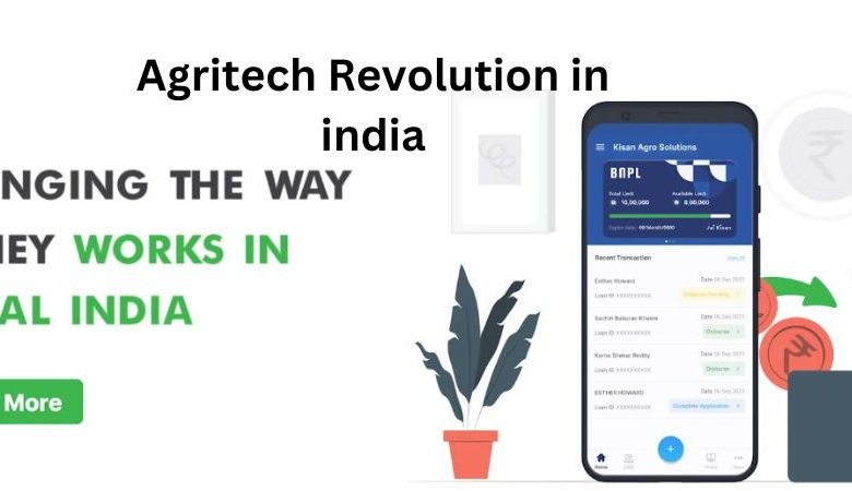 Agritech Revolution in india